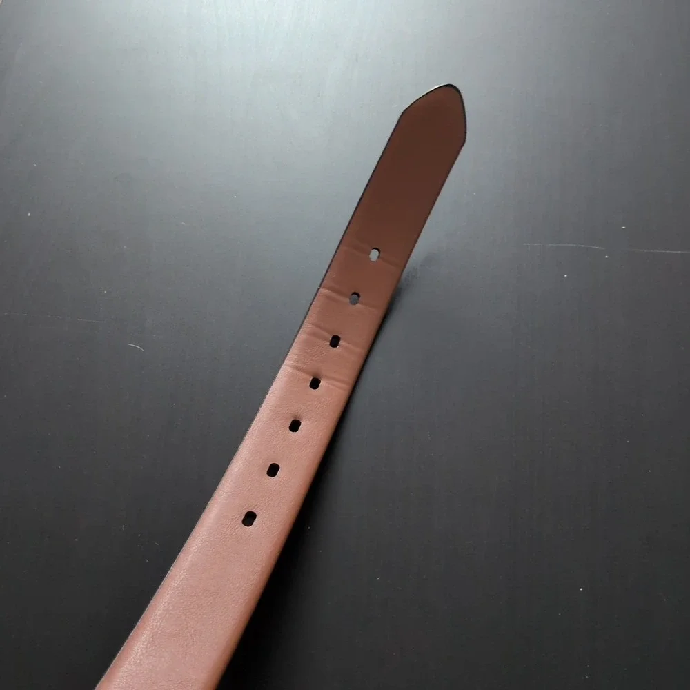 Mens‎ DOCKERS BELT BROWN VEGAN LEATHER SIZE SMALL 30-32